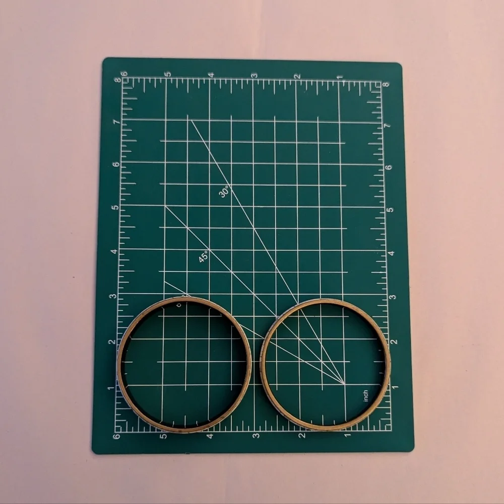 Vintage Brass and Bone Boho Bangle‎ Bracelets